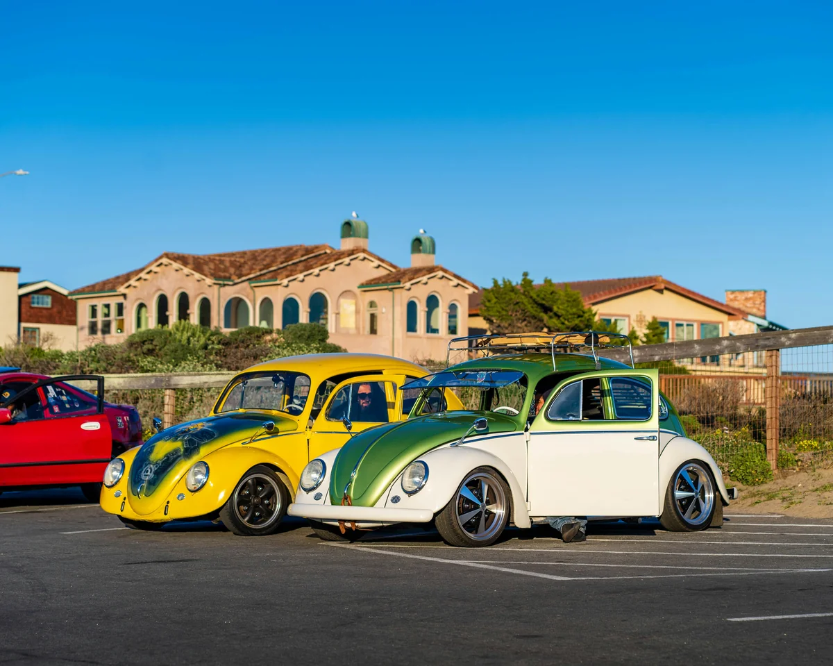 Vintage beetle cars - most popular car meets in california